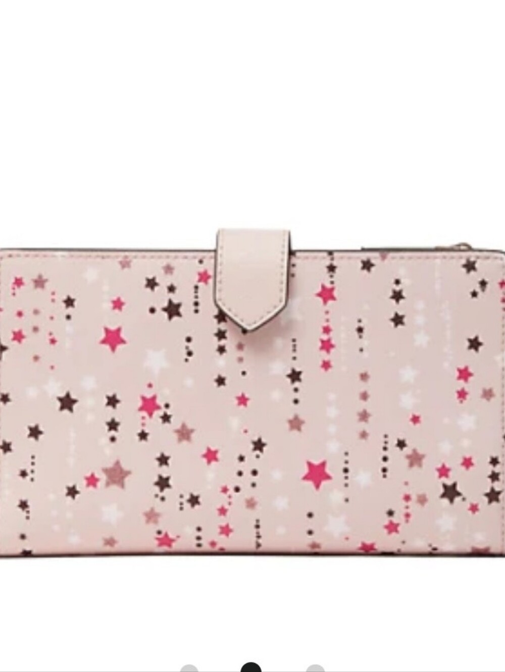 kate spade NWOT Pink Star Print Wristlet Wallet - Picture 2 of 3